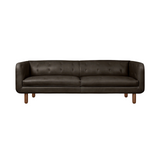 Gus* Beaconsfield 86" Sofa 1 - FURNITURE - sofa Gus Saddle Black Leather