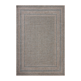 Amber Lewis x Loloi Topanga Natural / Teal Rug 5-Rugs - indoor/outdoor Loloi