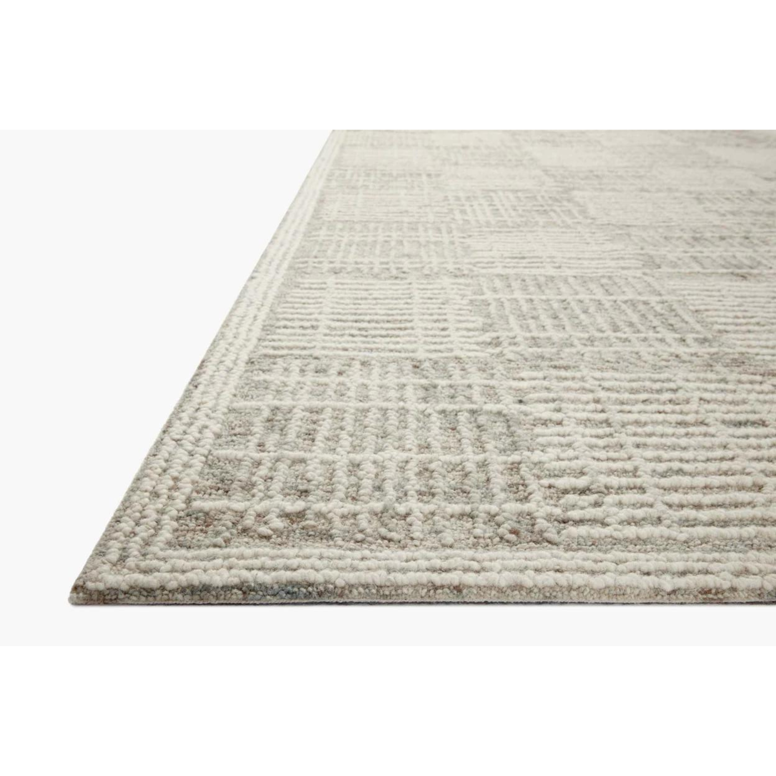 Loloi Tallulah Mist / Ivory Rug 0-rugs-wool Loloi