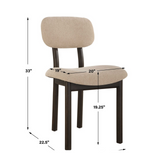 Sculpture Dining Chair - Set of 2 10 - a - FURNITURE - dining chair Uttermost