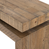 Midori Console Table 60" - Worn Oak Vaneer Console Tables Four Hands