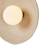 Omara Organic Ceramic Sconce LIGHTING - sconce Four Hands