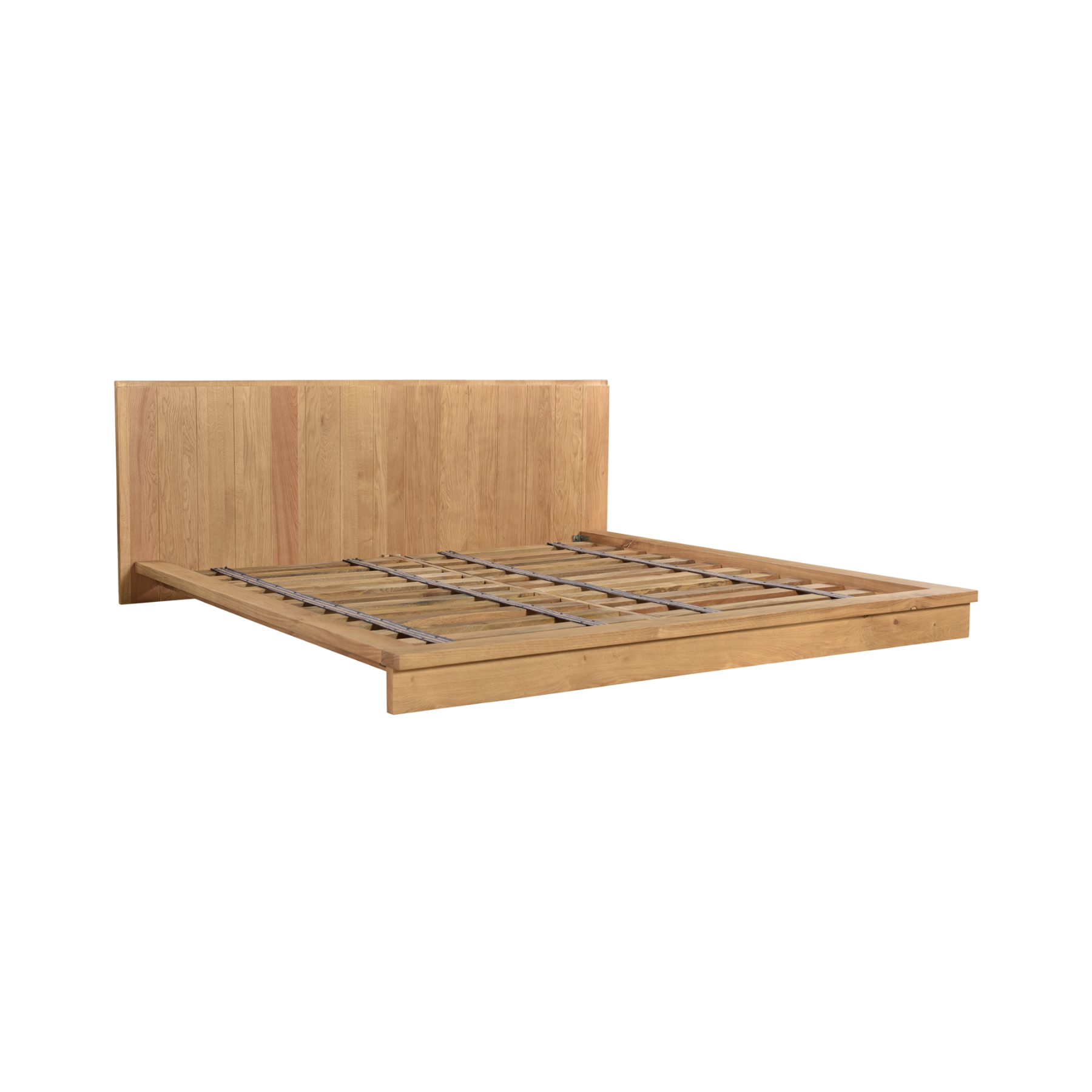 Lath King Bed Beds Moe's Furniture