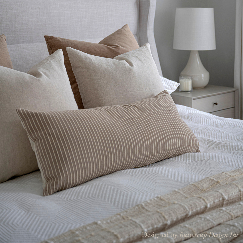 PRE ORDER - Oatmeal Linen Pillow Cover 1 - PILLOWS - linen - neutral Rug & Weave Pillows