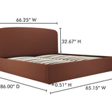 Jones Bed 13 - FURNITURE - bed Moe's Furniture