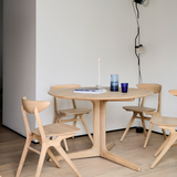Corto Round Dining Table 9 - a - FURNITURE - dining table - round Ethnicraft