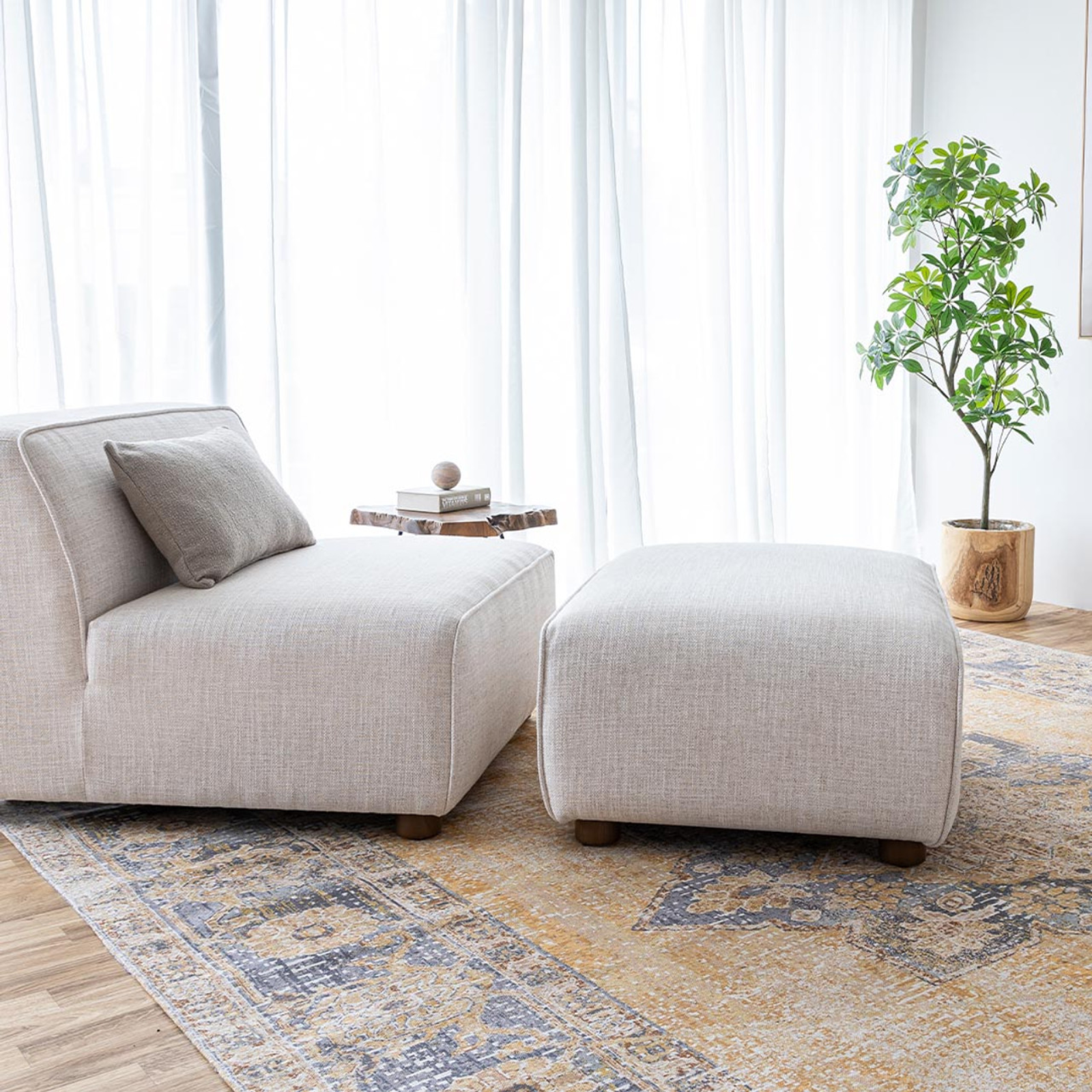 Fia Sectional 2 - FURNITURE - sectional Style in Form