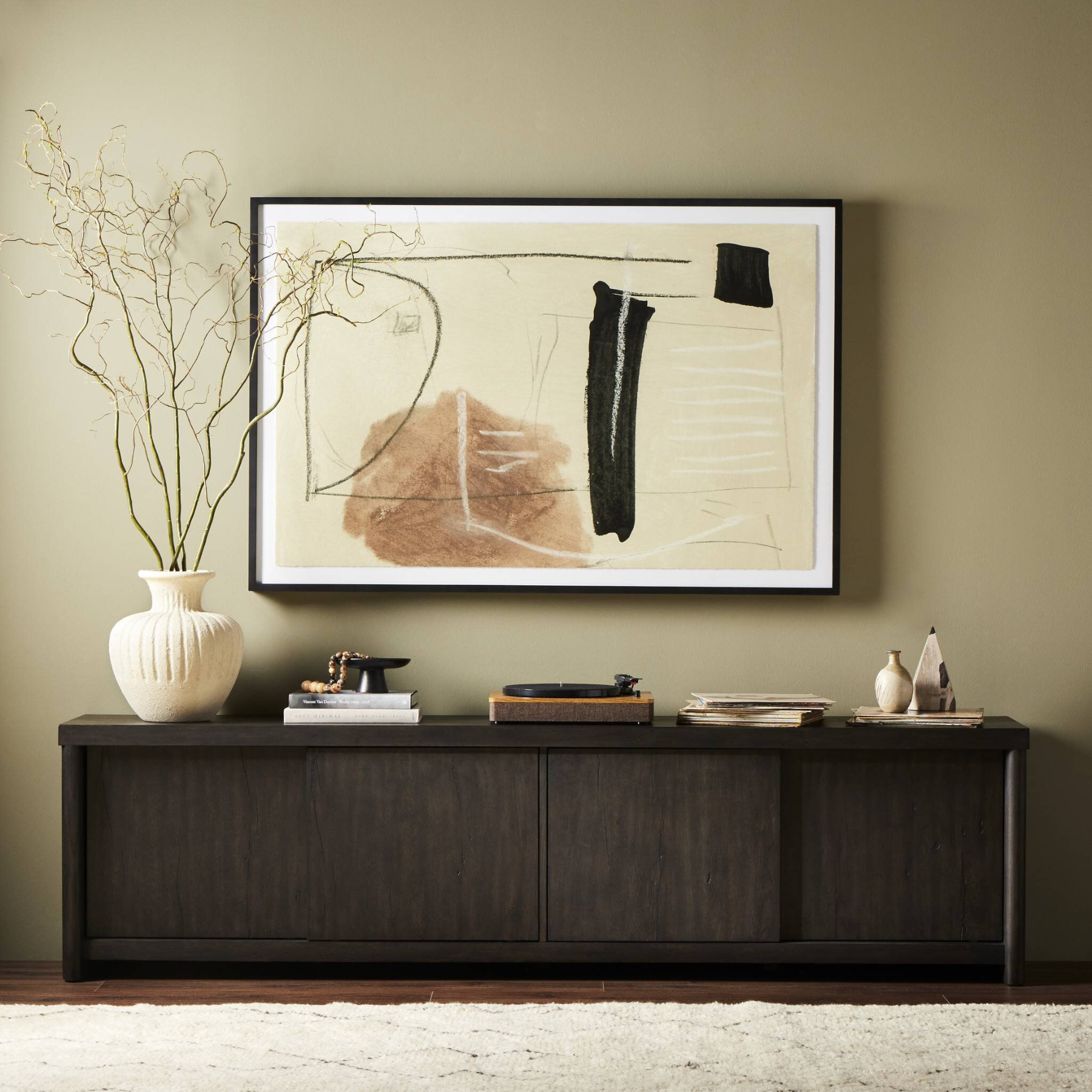 Lysander Media Console 7 - d - FURNITURE - mediastand Four Hands