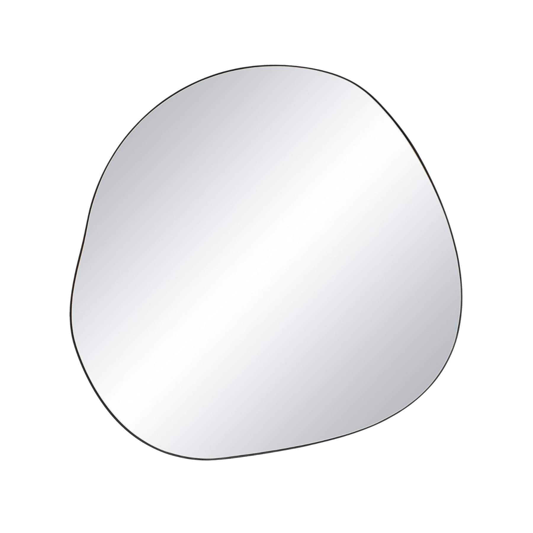 Darlene Wall Mirror 100 - wall mirror Renwil Matte Black