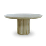 Portia Round 60" Dining Table - Fruitwood 9 - a - FURNITURE - dining tables - round Bramble