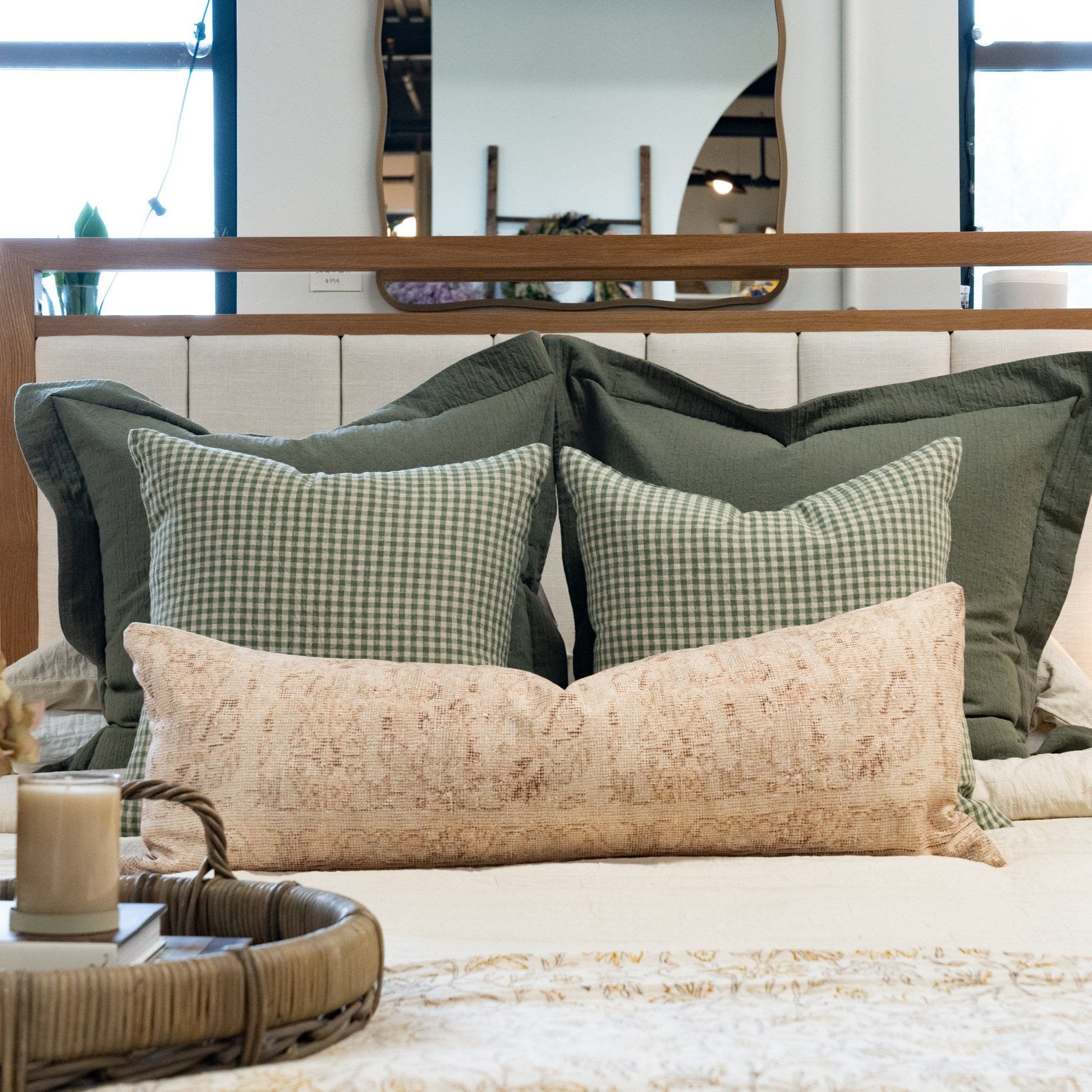 IN-STORE Amber Lewis x Loloi Celestia Natural Wine Pillow 1 - PILLOWS - essentials Loloi