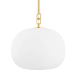 Ingels Pendant - Aged Brass LIGHTING - Pendant Hudson Valley Lighting