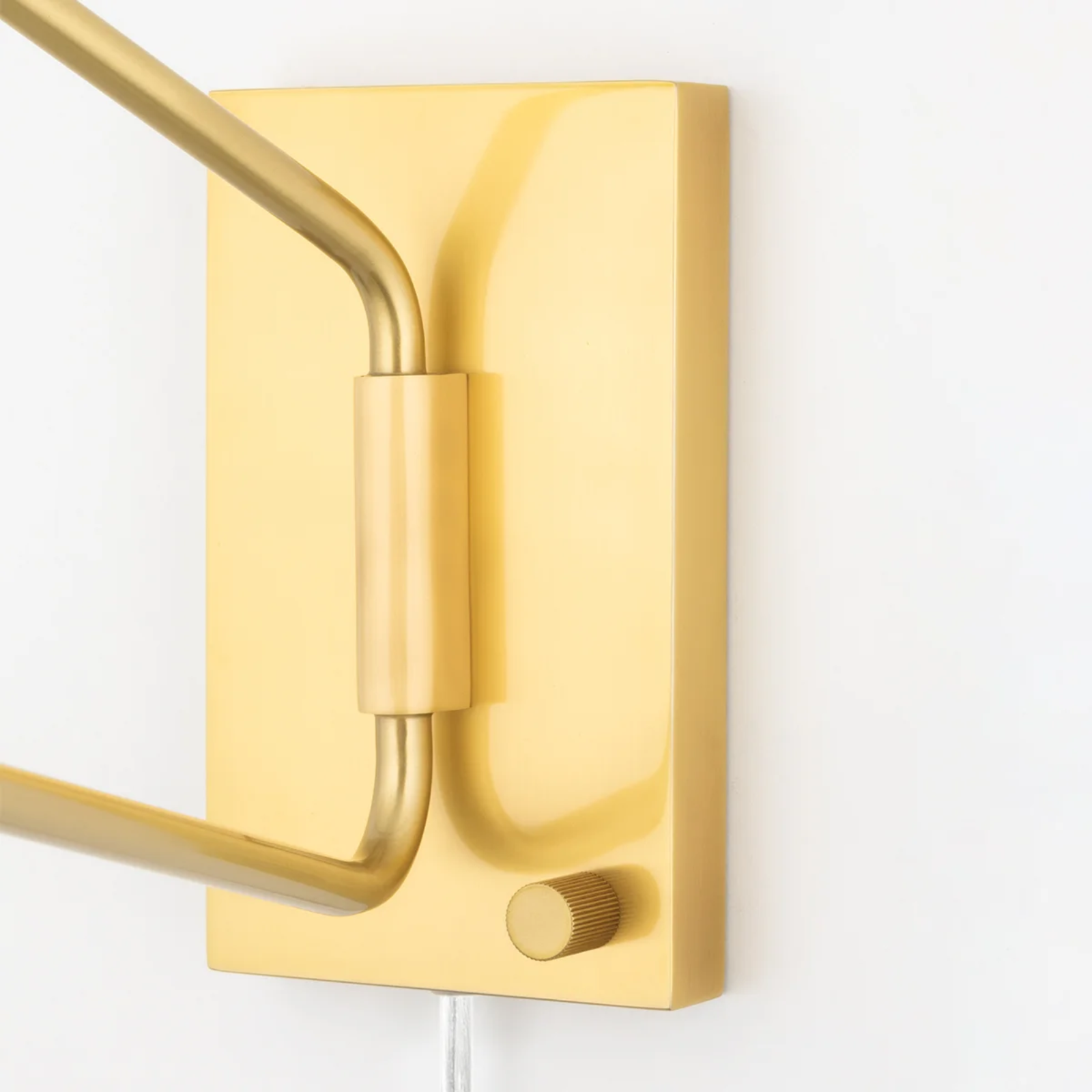 Whitley Plug-In Sconce - Aged Brass - NEW IN BOX LIGHTING - in store Hudson Valley Lighting