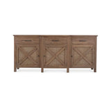 Sylvie Reclaimed Teak Sideboard 7 -FURNITURE - sideboard/cabinet Bramble