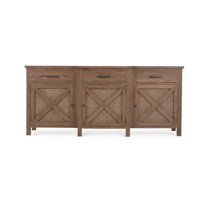 Sylvie Reclaimed Teak Sideboard 7 -FURNITURE - sideboard/cabinet Bramble