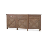 Sylvie Reclaimed Teak Sideboard 7 -FURNITURE - sideboard/cabinet Bramble