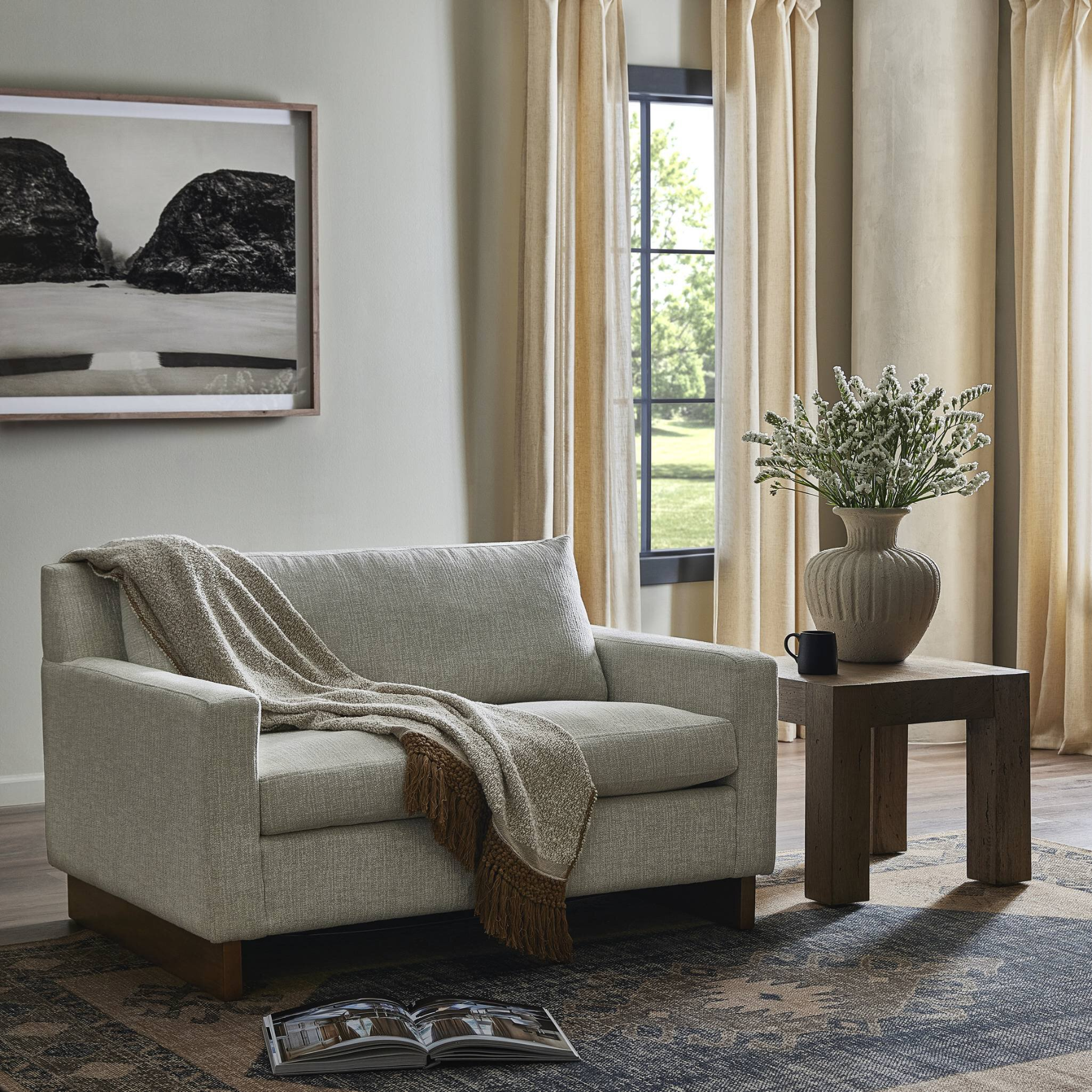 Malia Sleeper Chair 0- FURNITURE - chair Four Hands