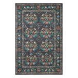 Rifle Paper Co. x Loloi Courtyard Seville Charcoal Rug 3-patterned rugs Loloi