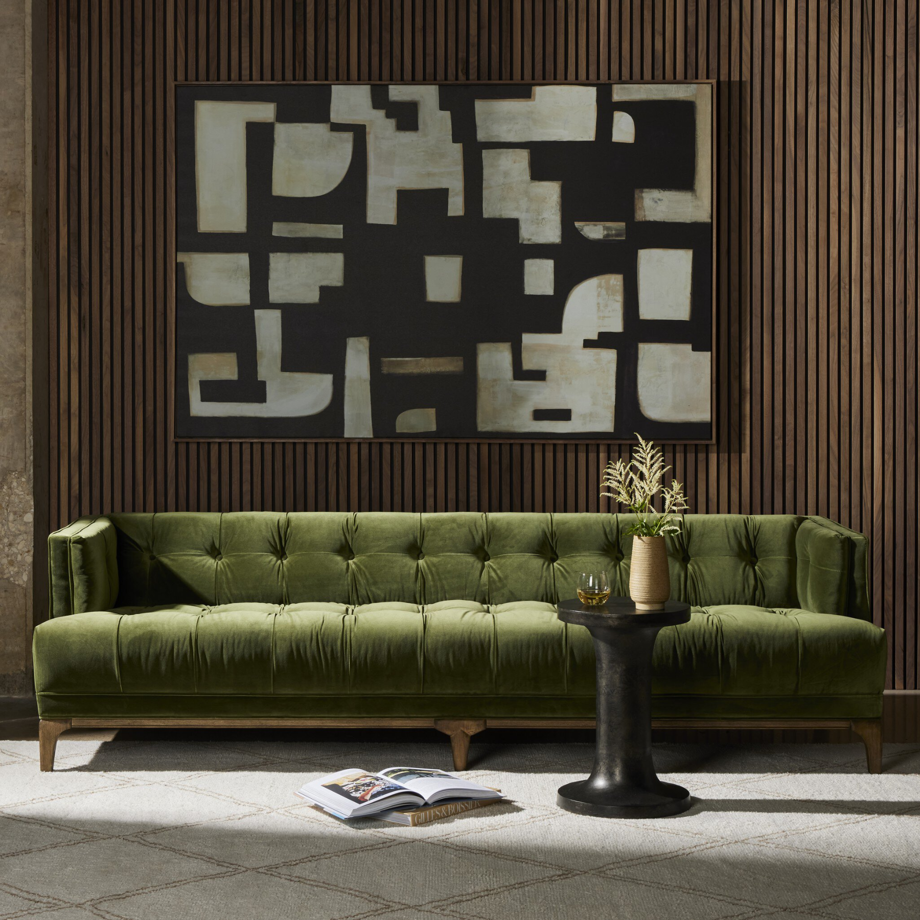 Donovan 91" Sofa 1 - FURNITURE - sofa Four Hands