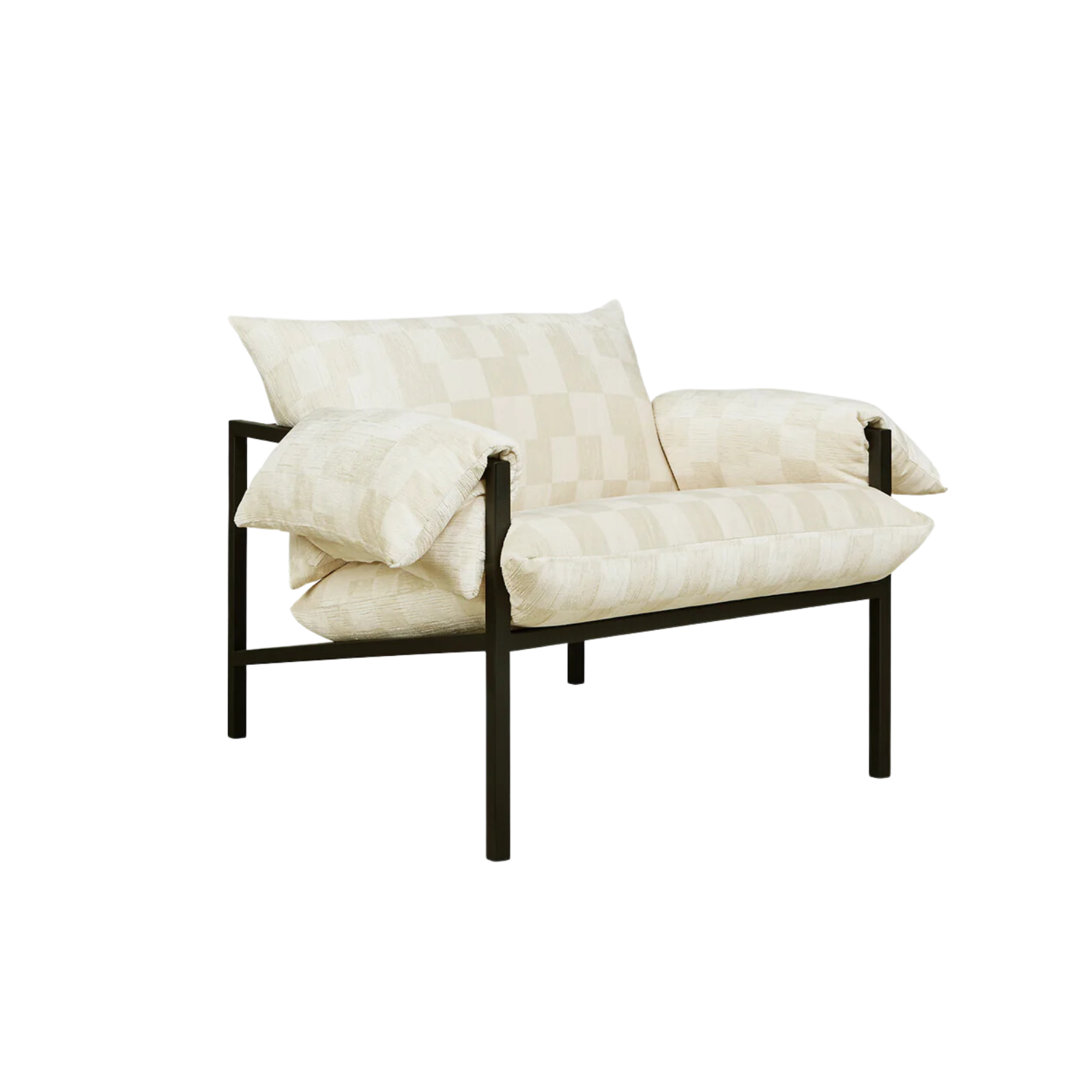 Gus* Modern Fulton Lounge Chair 3 - FURNITURE - chair Gus Mosaic Shell