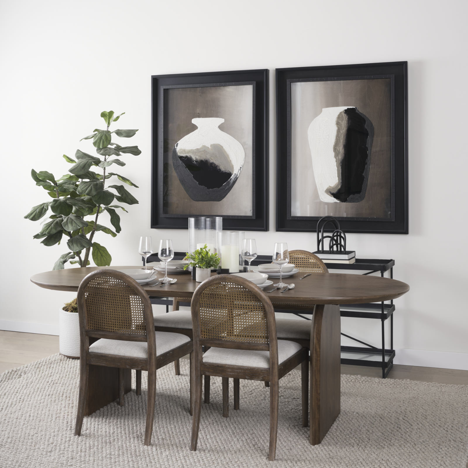 Set of Two Eli Dining Chair 10 - a - FURNITURE - dining chair Mercana