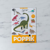 Dinosaurs Sticker Discovery Poster FINNBIRD - sticker poster FIRE THE IMAGINATION