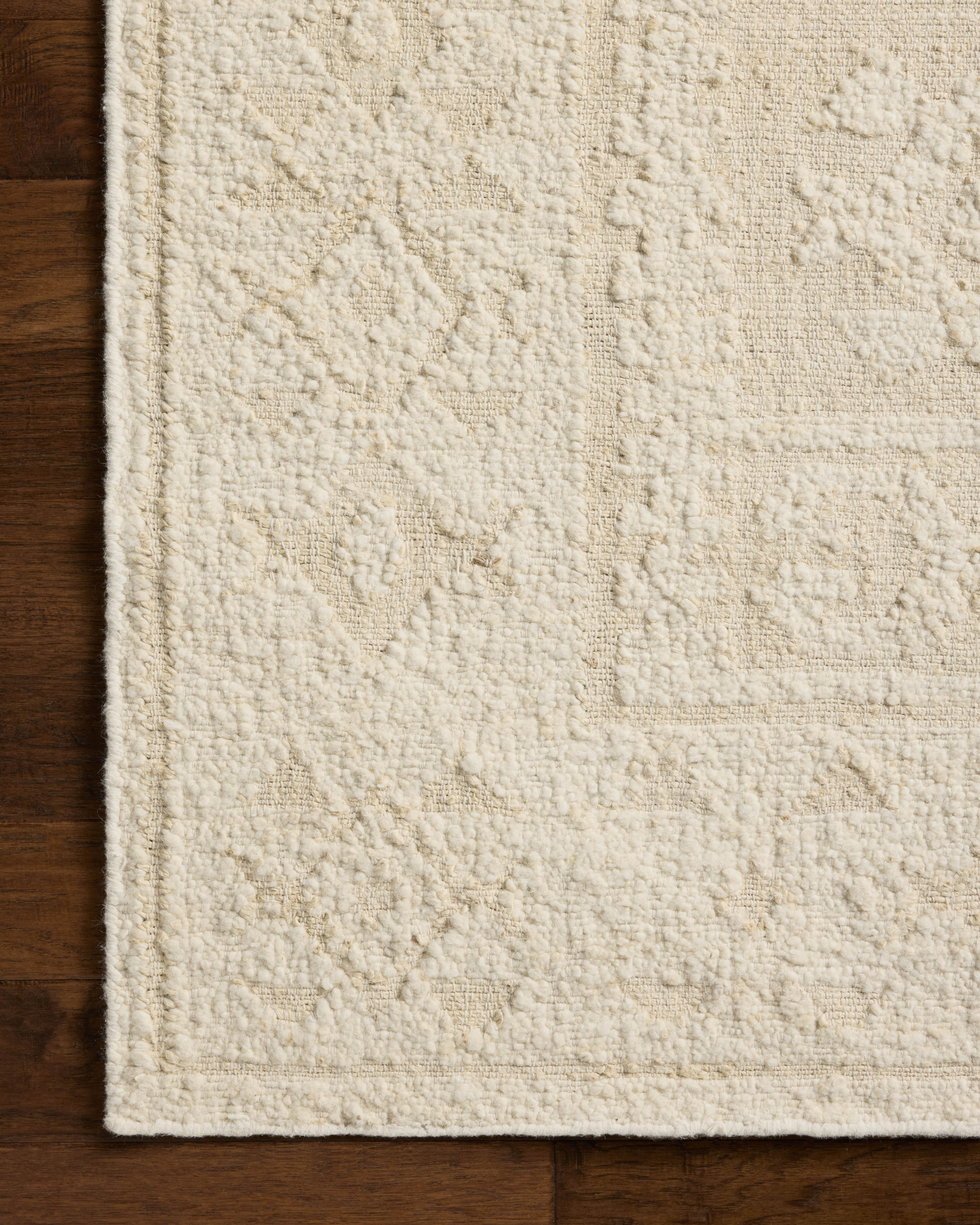 Loloi Alara Ivory / Natural Rug No.1 RUGS - wool Loloi