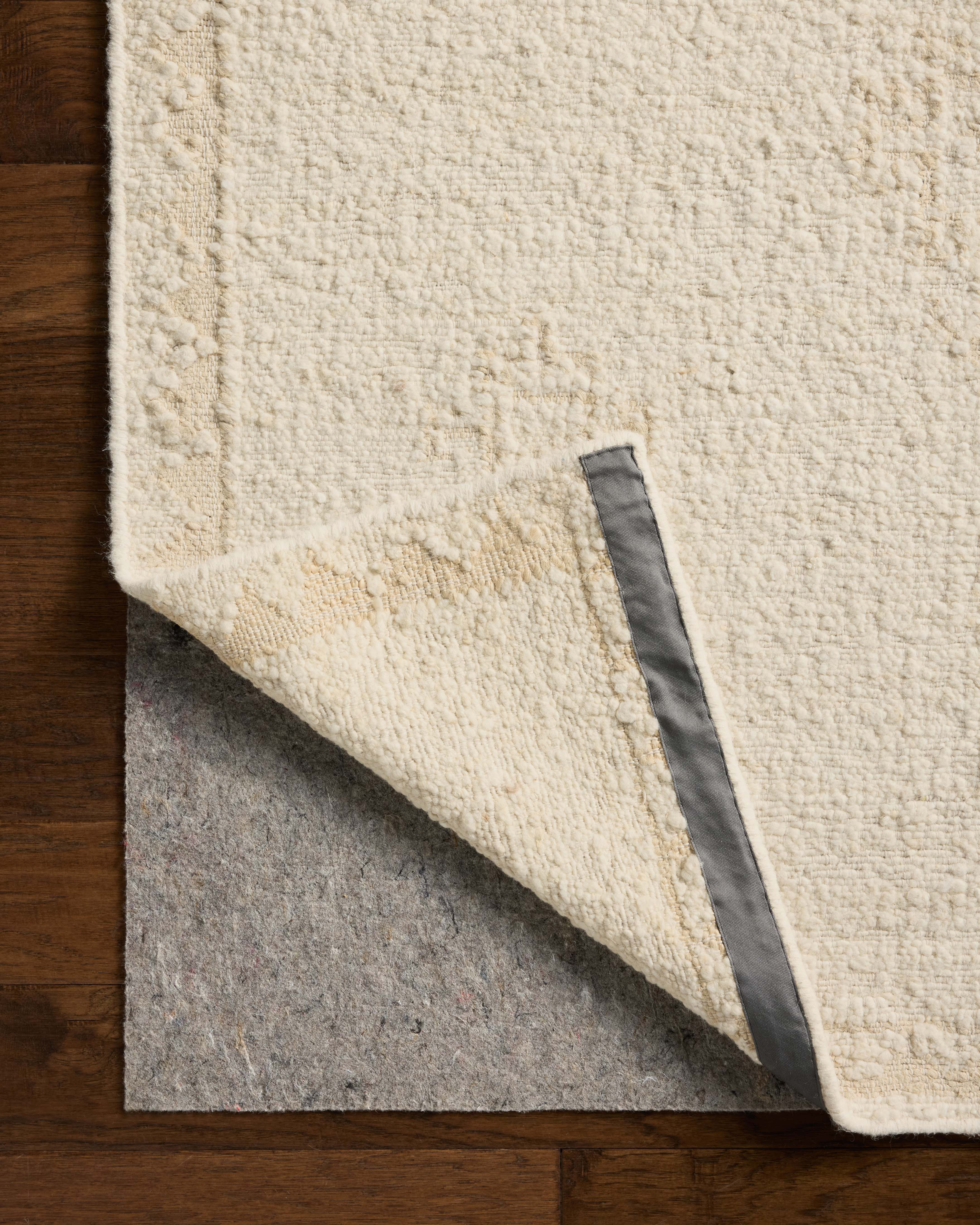 Loloi Alara Ivory / Natural Rug No.2 RUGS - wool Loloi