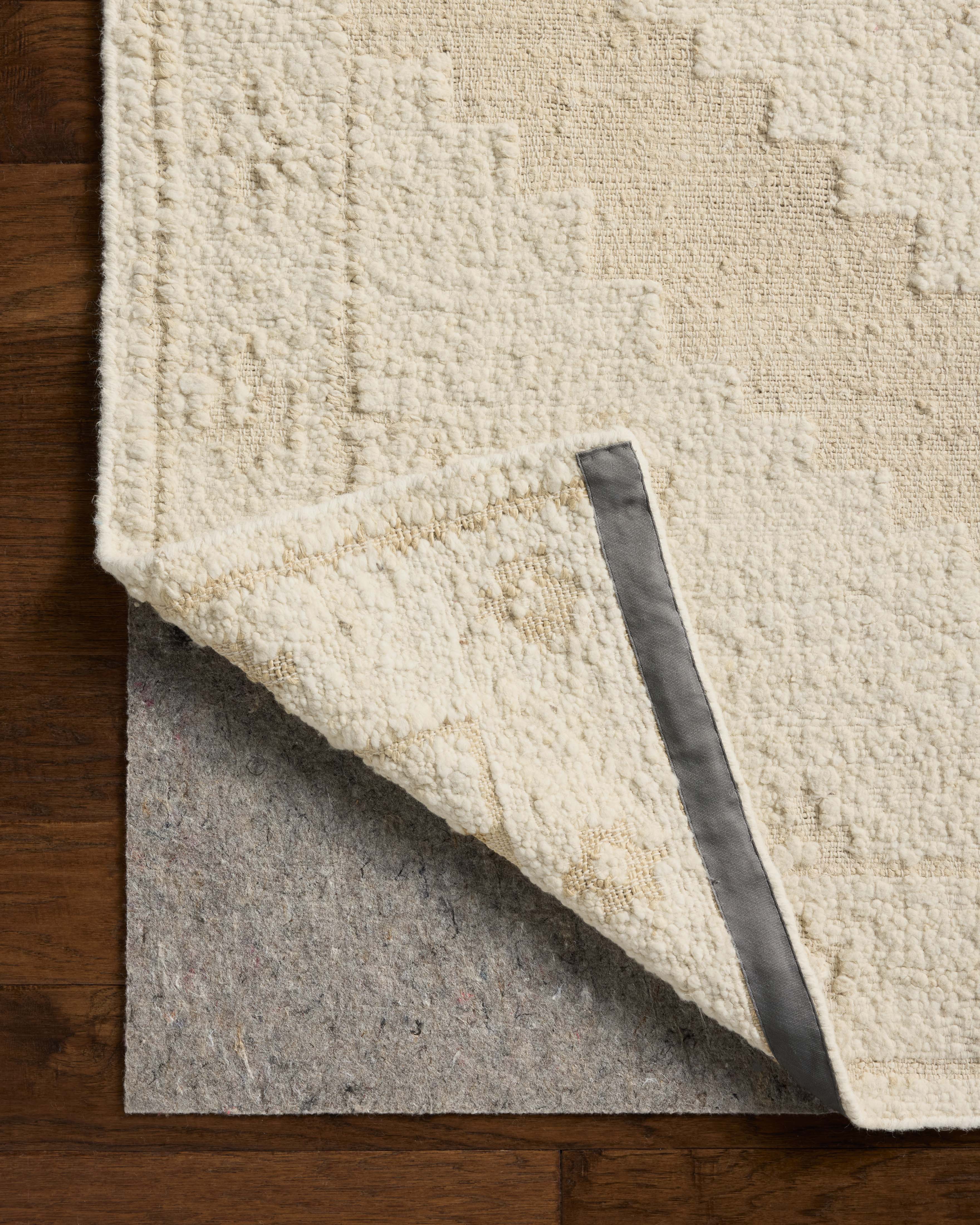 Loloi Alara Ivory / Natural Rug No.3 RUGS - wool Loloi