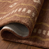 Chris Loves Julia x Loloi Alfie Clay / Spice Rug