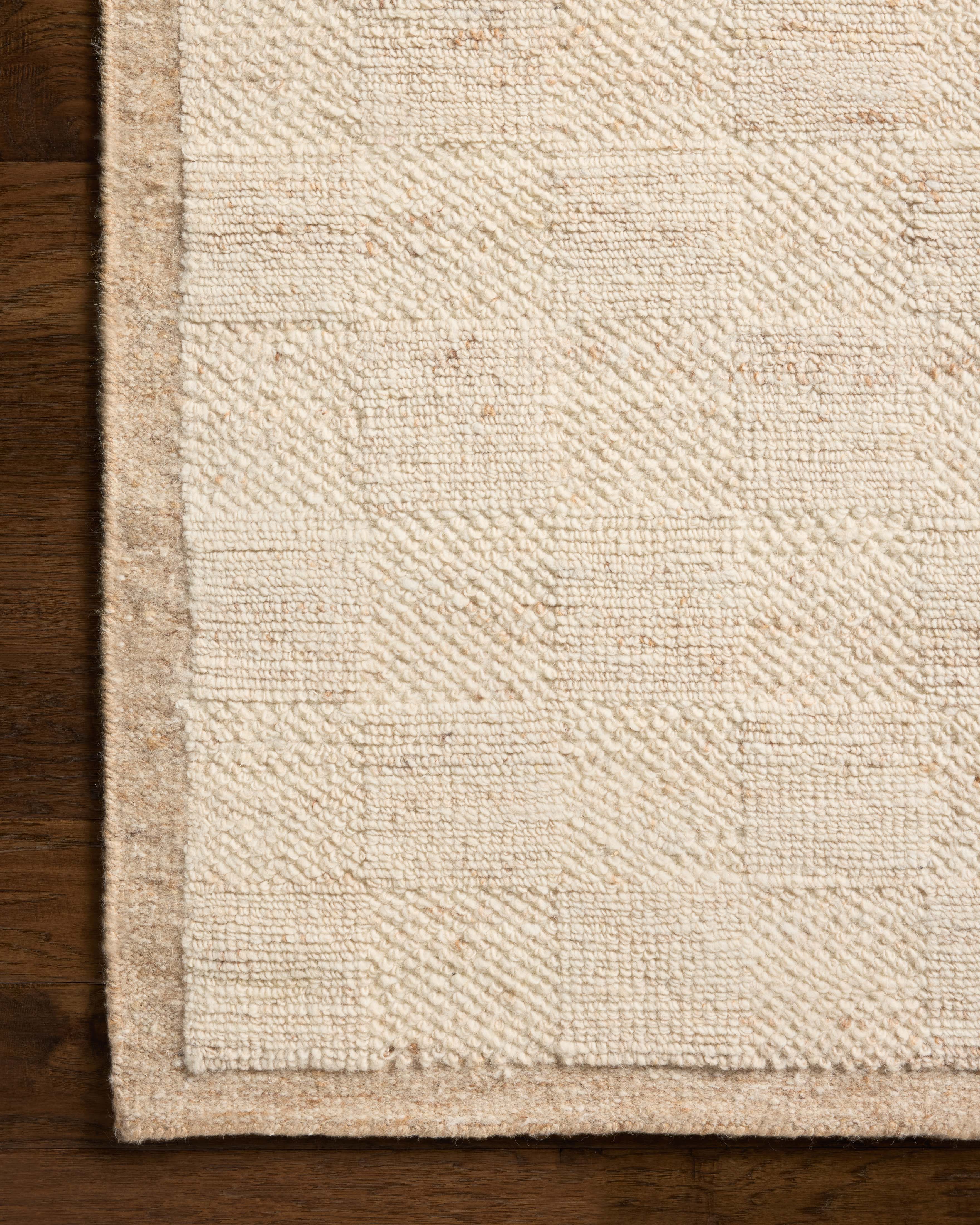 Loloi Alina Natural Rug RUGS - wool Loloi