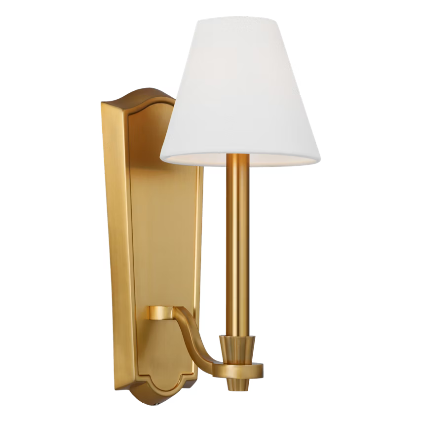 Paisley Tall Sconce LIGHTING - wall bath fixture Visual Comfort