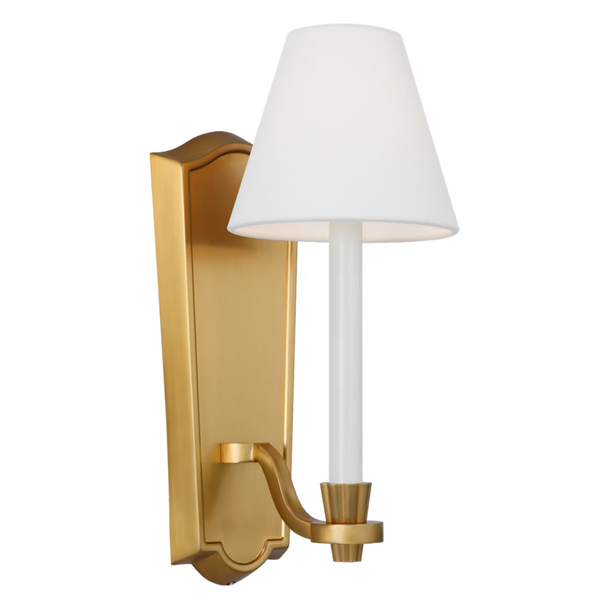 Paisley Tall Sconce LIGHTING - wall bath fixture Visual Comfort
