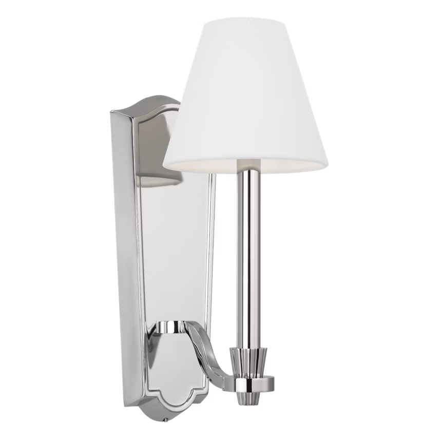 Paisley Tall Sconce LIGHTING - wall bath fixture Visual Comfort