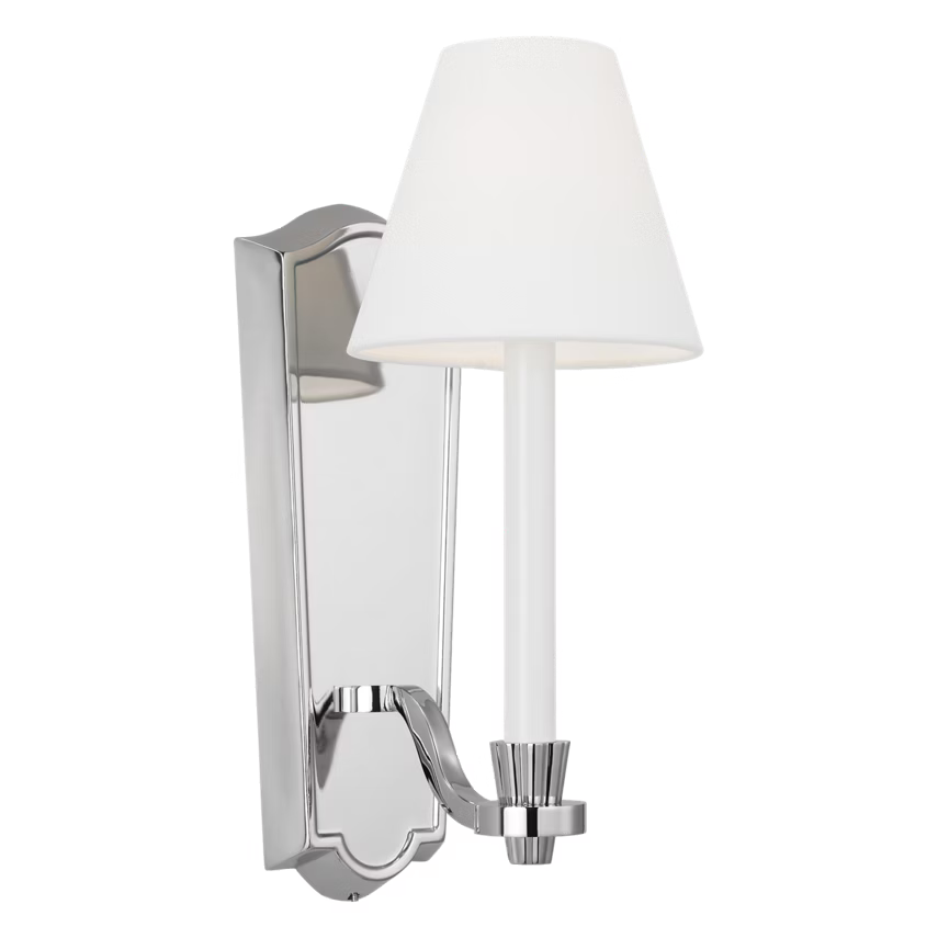 Paisley Tall Sconce LIGHTING - wall bath fixture Visual Comfort