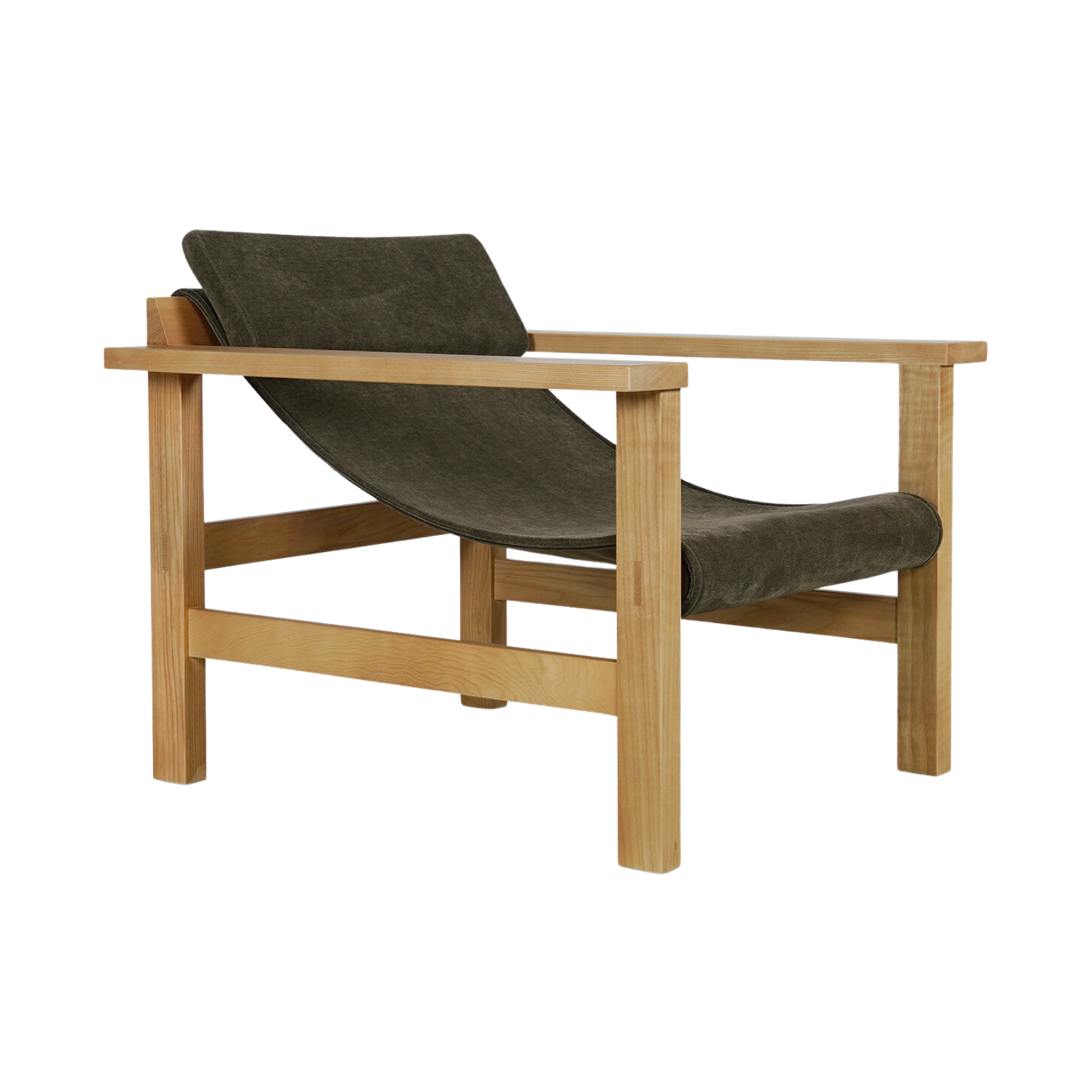 Alexx Lounge Chair 3 - FURNITURE - chair Moe's Furniture Olive Green