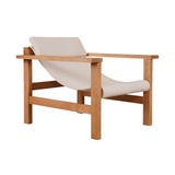 Alexx Lounge Chair 3 - FURNITURE - chair Moe's Furniture Flecked Linen