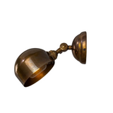 San Jose Vintage Adjustable Brass Picture Light LIGHTING - sconce Mullan Lighting