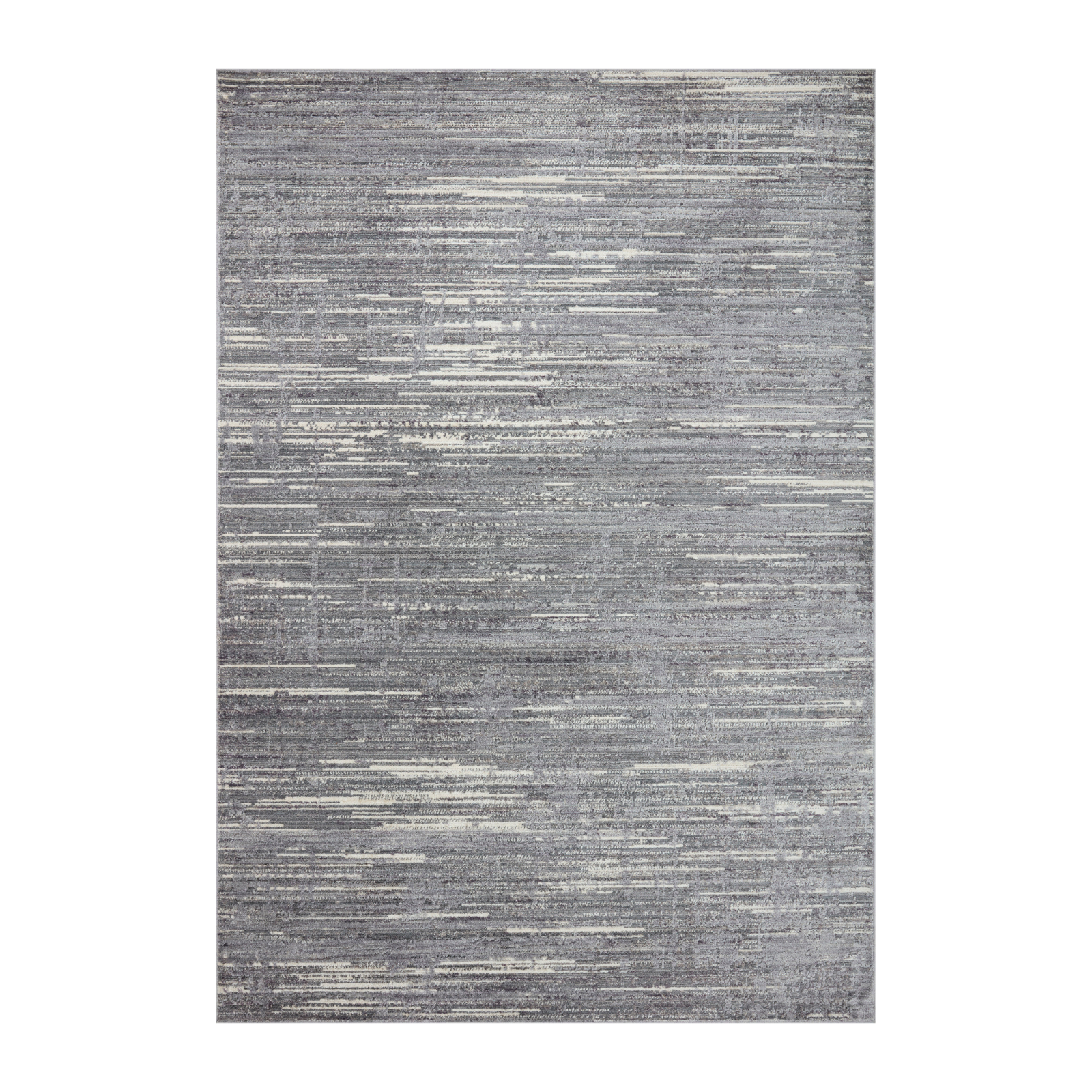 Loloi Arden Grey / Ivory Rug 0-RUGS-patterned Loloi