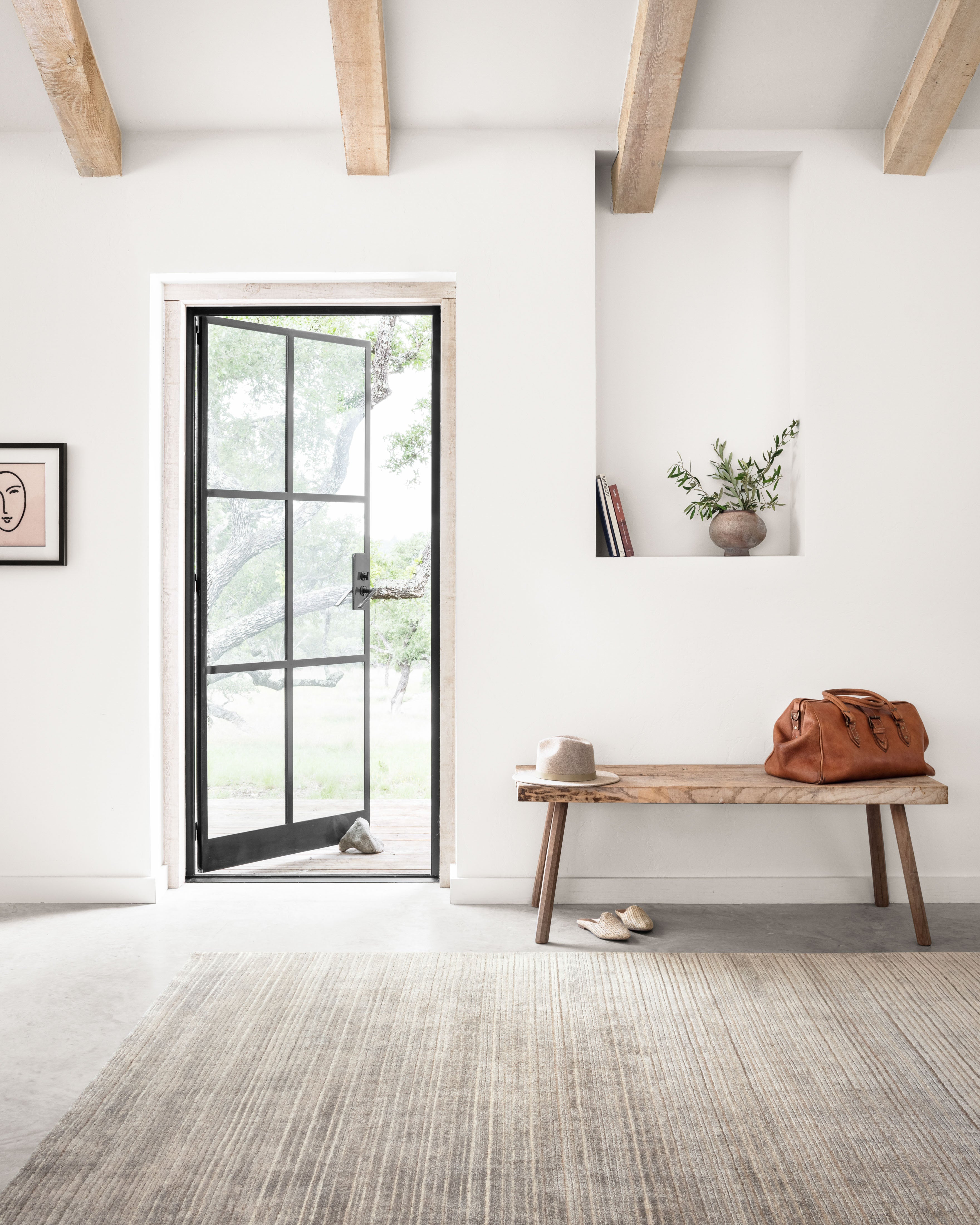 Loloi Bellamy Grey Rug RUGS - wool Loloi