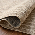 Amber Lewis x Loloi Bexley Taupe / Natural Rug RUGS - synthetic Loloi