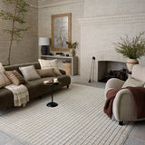 Amber Lewis x Loloi Bexley Slate / Natural Rug RUGS - synthetic Loloi