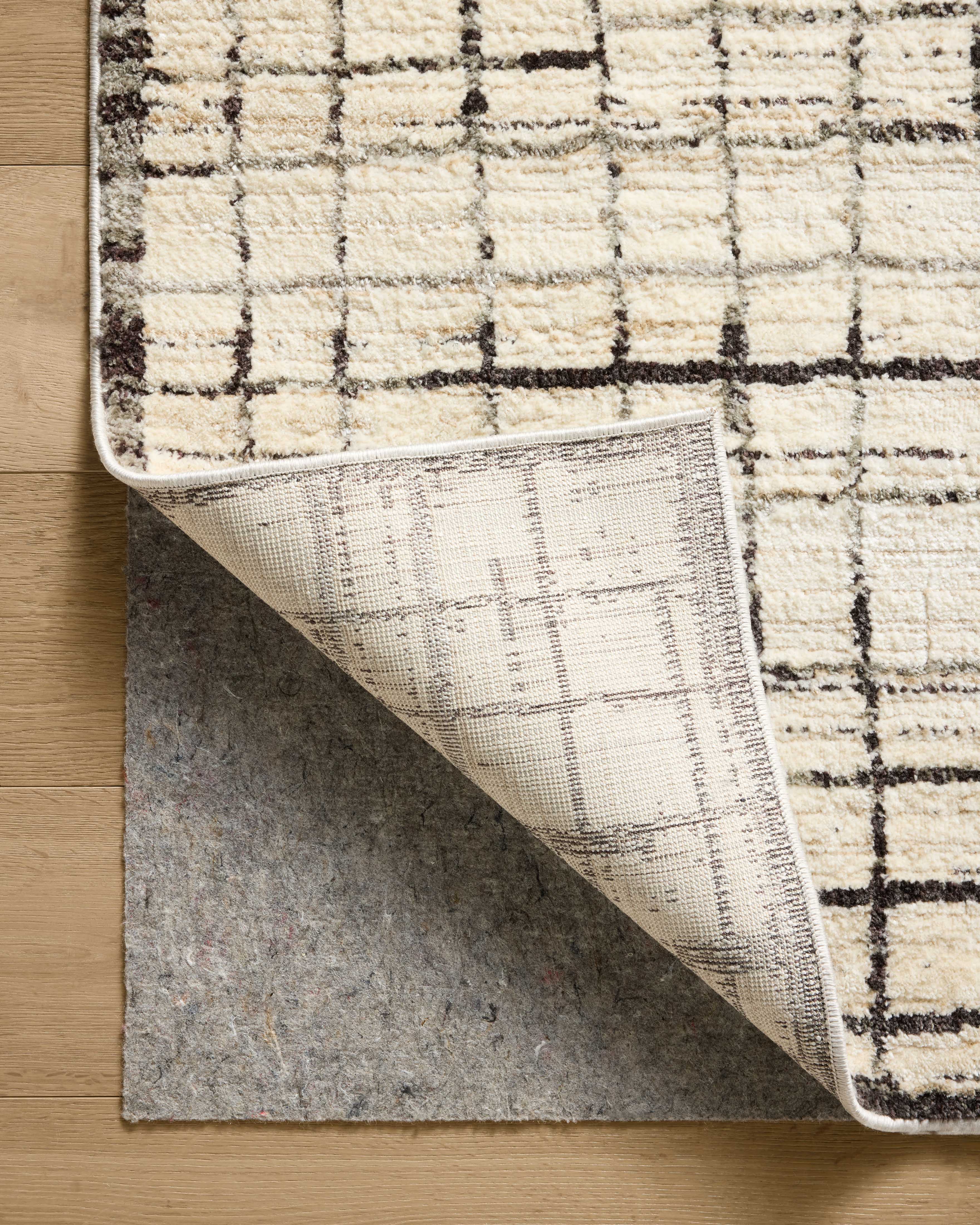 Jeremiah Brent x Loloi Bleecker Ivory / Charcoal Rug RUGS-geometric Loloi