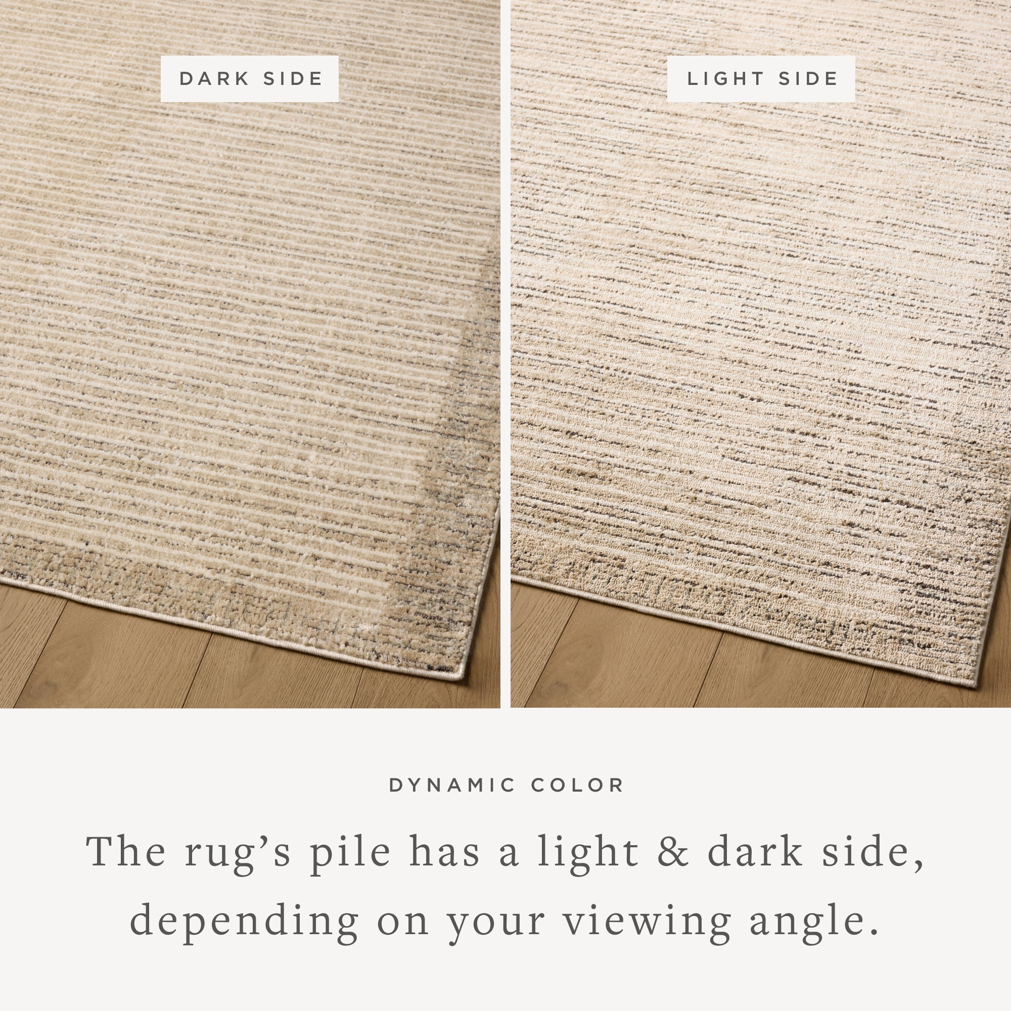 Jeremiah Brent x Loloi Bleecker Sand / Charcoal Rug RUGS-geometric Loloi