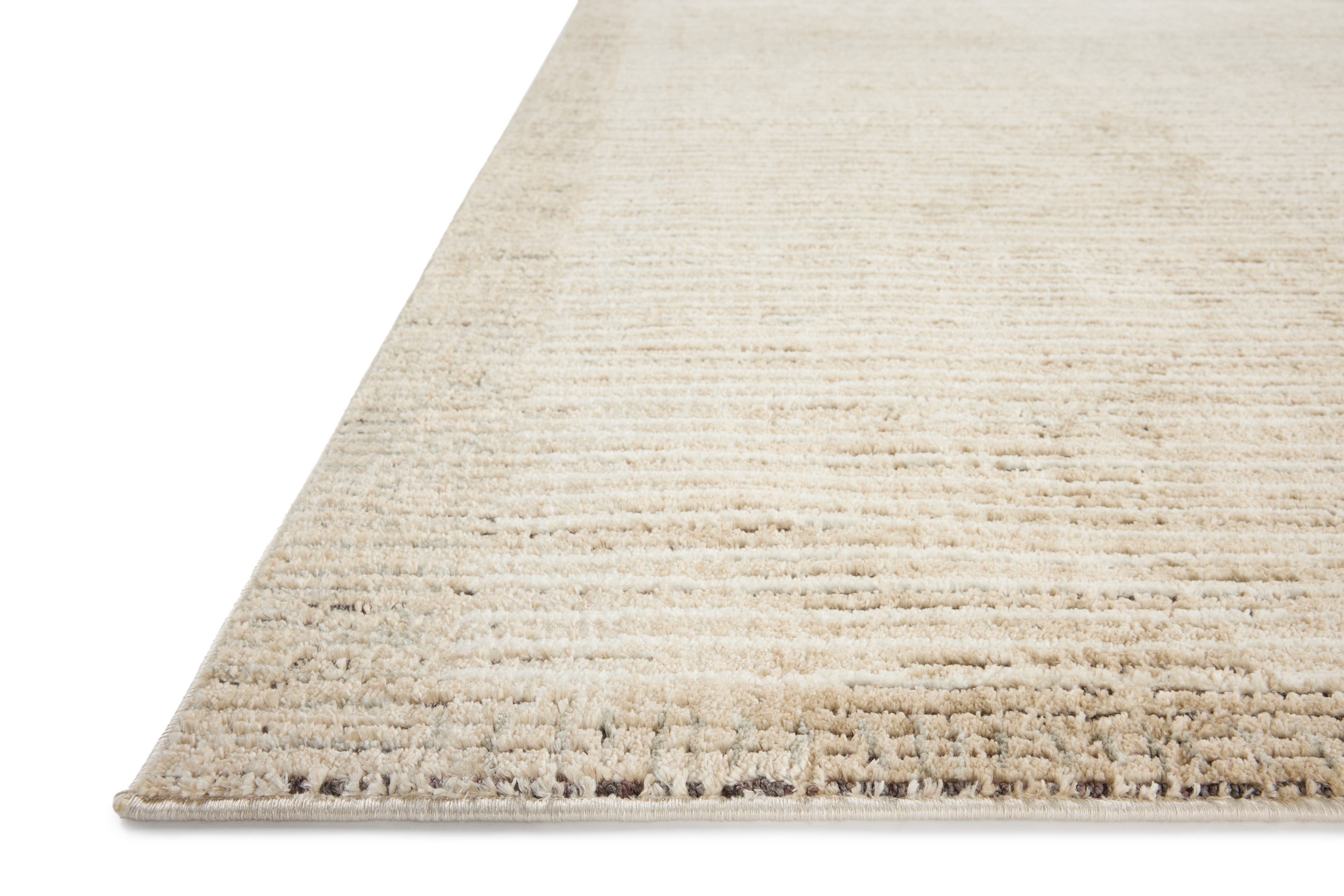 Jeremiah Brent x Loloi Bleecker Sand / Charcoal Rug RUGS-geometric Loloi