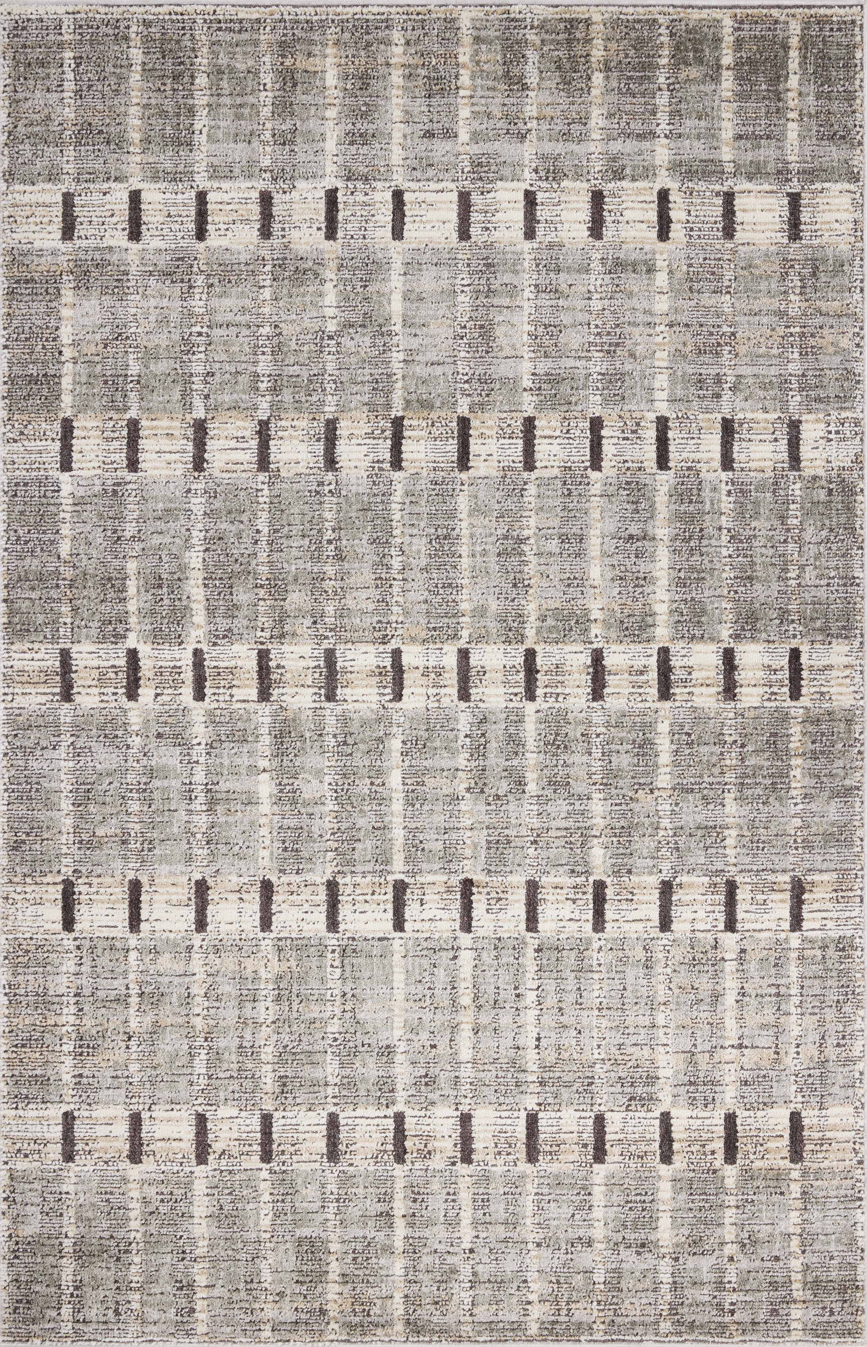 Jeremiah Brent x Loloi Bleecker Sage / Granite Rug RUGS-geometric Loloi
