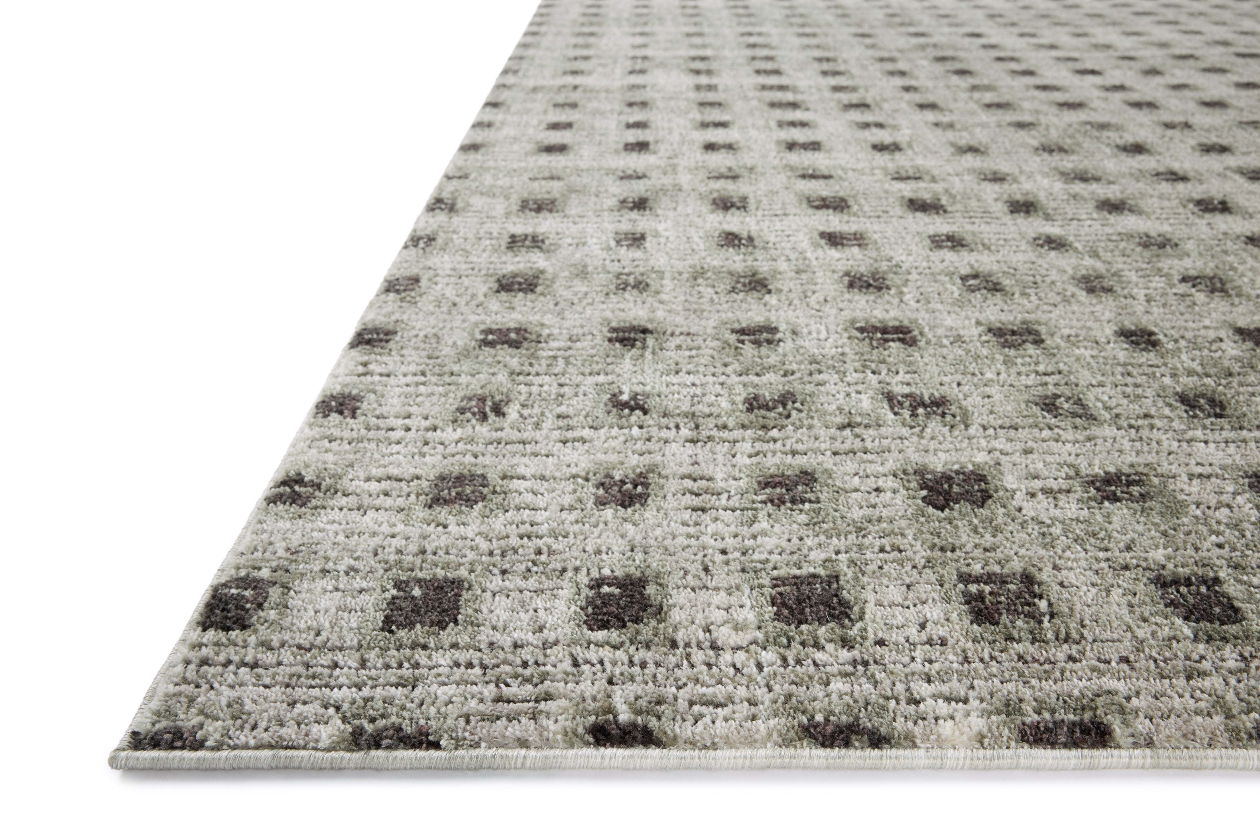 Jeremiah Brent x Loloi Bleecker Silver / Charcoal Rug RUGS-geometric Loloi