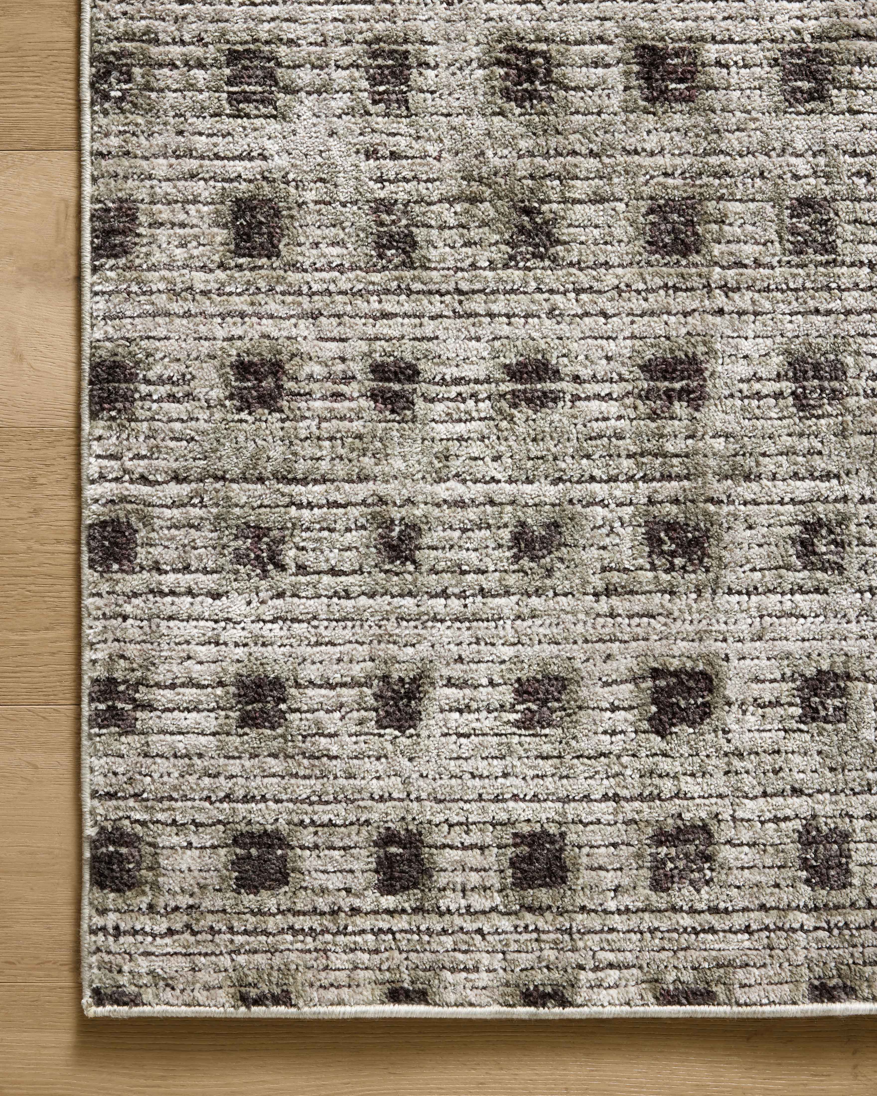 Jeremiah Brent x Loloi Bleecker Silver / Charcoal Rug RUGS-geometric Loloi