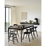Bok Extendable Dining Table - Rectangular Oak Black 9 - b - FURNITURE - dining table - rectangle Ethnicraft