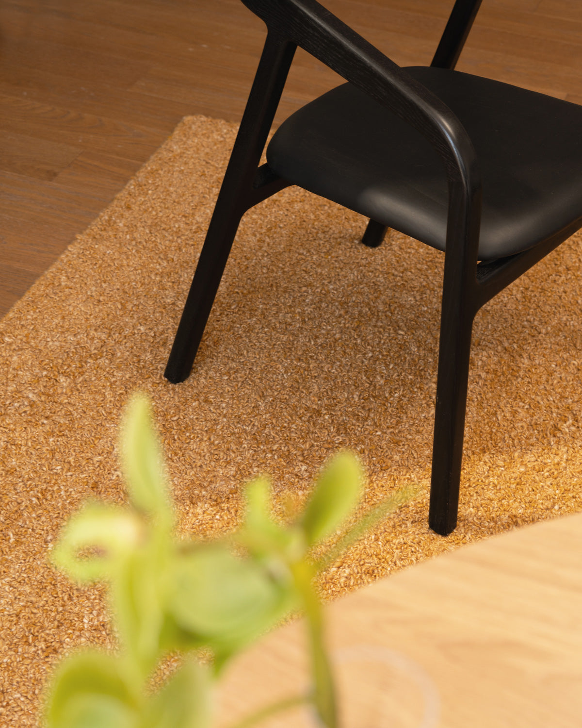 Gold Boucle Rug 0-RUGS-patterned Mark Krebs